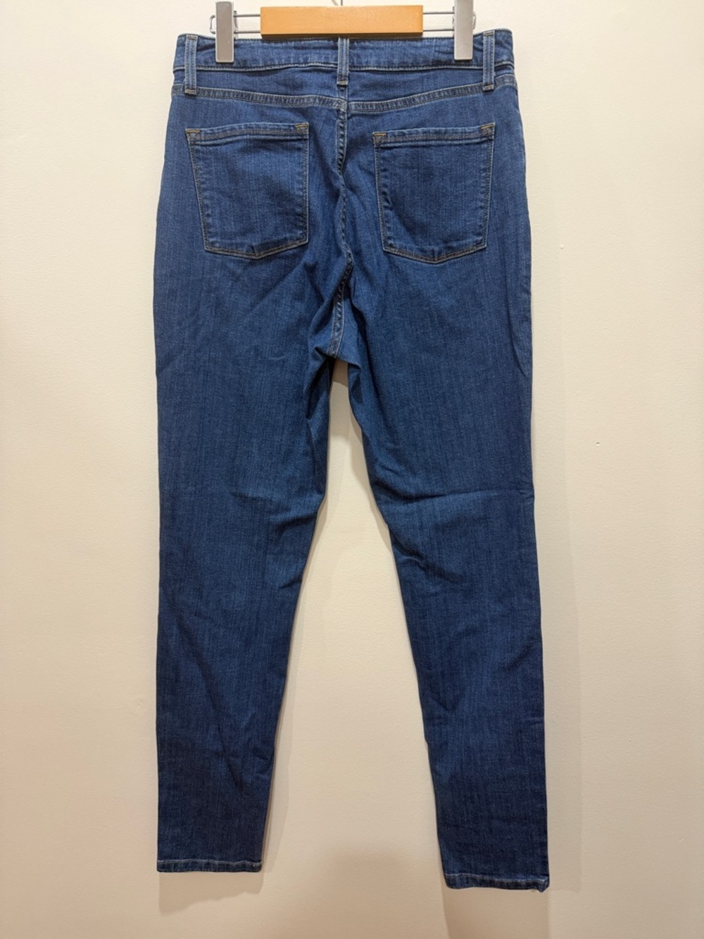 L.L. Bean Classic Fit Straight-Leg Jeans in Blue Medium Tall Length - Picture 9 of 14
